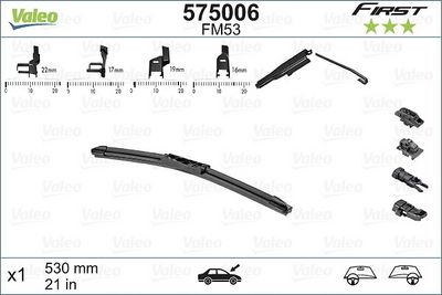 VALEO MUZ SİLECEK 530mm (4 APARATLI) (1 AD) – VL575006