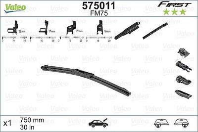 VALEO MUZ SİLECEK 750 mm (4 APARATLI) (1 AD) – VL575011