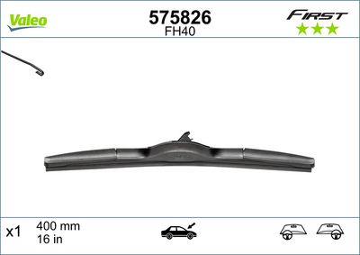 VALEO SİLECEK SÜPÜRGESİ HYBRID (400 mm) – VL575826