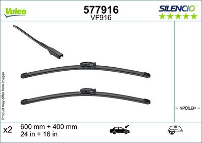 SİLECEK SUPURGESİ FLAT BLADE OE LHD VF916 KİT #DEĞER! – VL577916