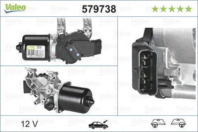 SİLECEK MOTORU RENAULT CLIO III 2003> – VL579738