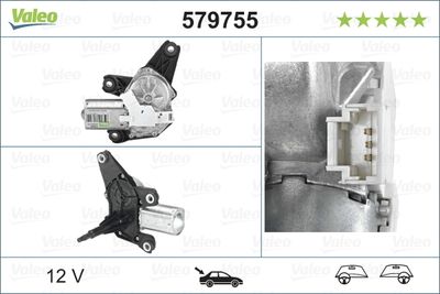 SİLECEK MOTORU RENAULT MODUS F-JP0 12.04> ARKA – VL579755