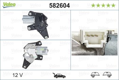 SİLECEK MOTORU (ARKA) DACIA SANDERO (06/08>10/12), DUSTER (03/10>) – VL582604