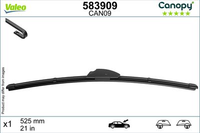 CAN09 MUZ SİLECEK SÜPÜRGESİ 525mm Hook TİPİ ADAPTÖR – VL583909