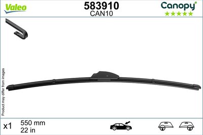 CAN10 MUZ SİLECEK SÜPÜRGESİ 550mm Hook TİPİ ADAPTÖR – VL583910