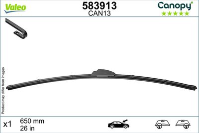 CAN13 MUZ SİLECEK SÜPÜRGESİ 650mm Hook TİPİ ADAPTÖR – VL583913