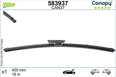 CAN37 MUZ SİLECEK SÜPÜRGESİ 450mm C TİPİ ADAPTÖR – VL583937