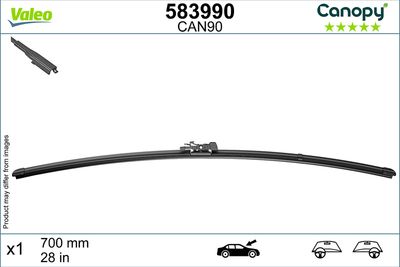 CAN90 MUZ SİLECEK SÜPÜRGESİ 700mm X TİPİ ADAPTÖR – VL583990