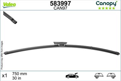 CAN97 MUZ SİLECEK SÜPÜRGESİ 750mm C TİPİ ADAPTÖR – VL583997