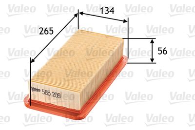 HAVA FİLTRESİ KIA RIO > 05 – VL585209