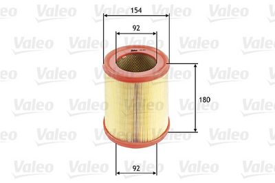 HAVA FİLTRESİ RENAULT CLIO I 1.9 D, RAPID 1.9D – VL585604