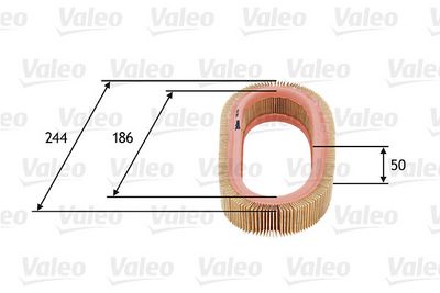 HAVA FİLTRESİ FORD FIESTA II 1.1, FIESTA III 1.1 – VL585616