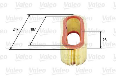 HAVA FİLTRESİ FORD TRANSIT 86 2.5 D – VL585643