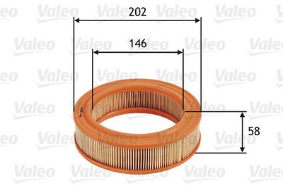 HAVA FİLTRESİ RENAULT R 5 I 1.1, NISSAN MICRA I 1.0 – VL585644