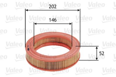 HAVA FİLTRESİ FORD ESCORT III 1.3 – VL585717