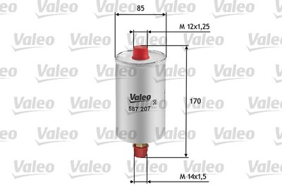YAKIT FİLTRESİ (BENZİN) AUDI  80 1.8 – VL587207