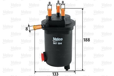 YAKIT FİLTRESİ (MAZOT) NISSAN KUBISTAR Box (X76)1.5 dCi ; RENAULTCLIO II (BB_, CB_) | LUTECIA1.5 dCi  (B/CB07) ; RENAULTCLIO II (BB_, CB_) | LUTECIA1.5 – VL587504