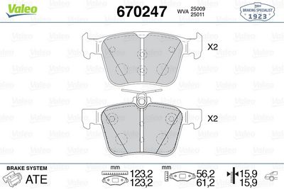 ARKA BALATA VW GOLF VI -VI-PASSAT-TIGUAN  /  AUDI A3 -Q2-Q3-TT  / SKODA SUPERB III  / SEAT ATECA  LEON – VL670247