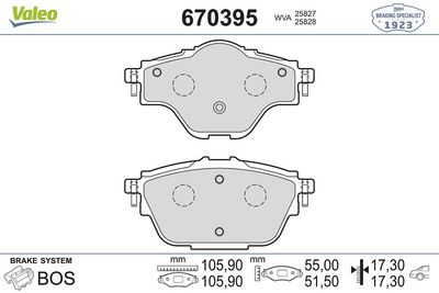 DİSK FREN BALATASI (ARKA) CITROEN C4 Grand Picasso 1.2/1.6/1.6D/2.0D 08/13> CITROEN C4 Picasso 1.6/1  1.2/1.6/1.6D/2.0D 08/13> CITROEN C4 Picasso 1.6/1 – VL670395