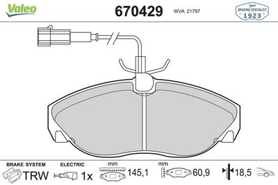 DİSK FREN BALATASI ÖN CITROEN JUMPER 1994 >> – VL670429