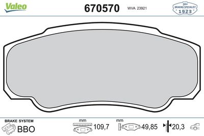 DİSK FREN BALATASI ARKA CITROEN JUMPER 1994 >> – VL670570