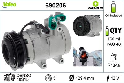 KOMPRESÖR HYUNDAI SANTA FE – VL690206
