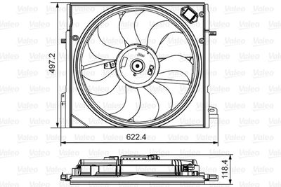 FAN MOTORU NISSAN QASHQAI 2013 – VL698582