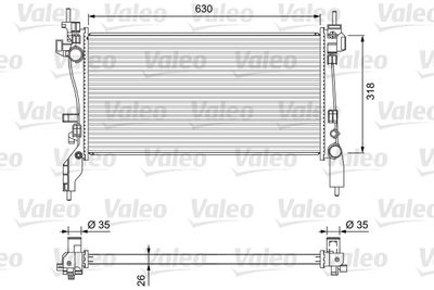 RADYATÖR (BRZ) FIAT FIORINO 2007 – VL701718