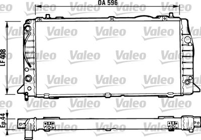 RADYATÖR (BRZ) AUDI 80 – VL731428