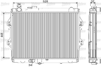 RADYATÖR TOYOTA HILUX VI PICK UP 2.4 D – VL733211