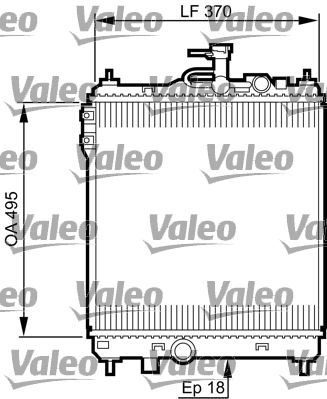 RADYATÖR (BRZ) HYUNDAI GETZ 1,5 DIZEL 02-06 MANUEL (372X495X18) – VL734914