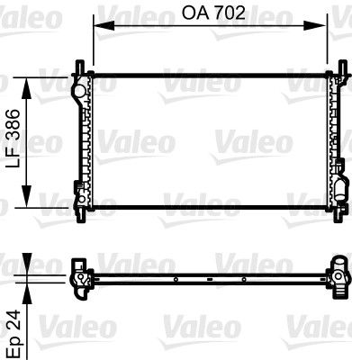 RADYATÖR (BRZ) CITROEN JUMPY F.SCUDO P.EXPERT – VL735167