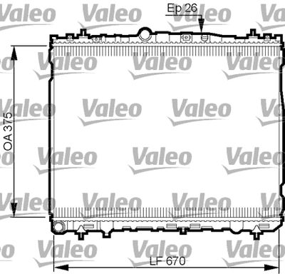 RADYATÖR (BRZ) HYUNDAI ELANTRA – VL735514