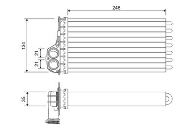 KALORİFER RADYATÖRÜ CITROEN C3 – VL811565