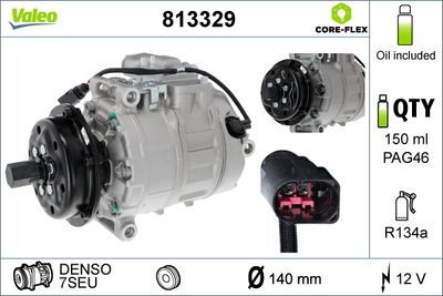KLİMA KOMPRESÖRÜ VW TRANSPORTER T5 04-09 TOUREG 02-10 – VL813329