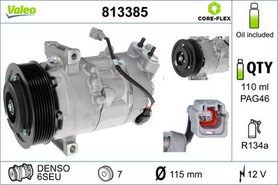 KLİMA KOMPRESÖRÜ RENAULT MEGANE III 09- PHASE 2 SCENIC III 09– – VL813385