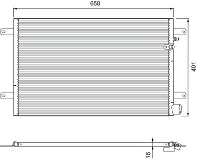 KLİMA RADYATORU A6 3,0TDI QUATTRO 05>11 – VL814004
