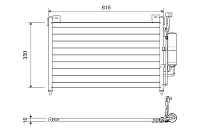 KLİMA RADYATÖRÜ MAZDA 2 – VL814038