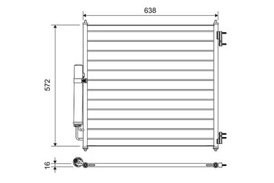 KLİMA RADYATÖRÜ LAND ROVER Range Rover – VL814053