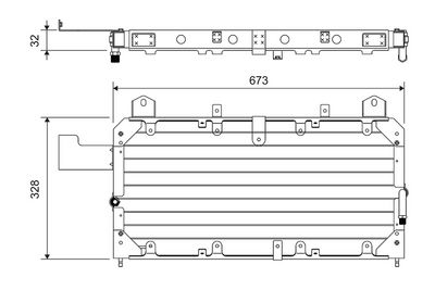 KLİMA RADYATÖRÜ LANDROVER Discovery,RangeRover – VL814062