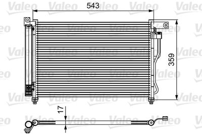 KLİMA RADYATÖRÜ HYUNDAI ACCENT – VL814115