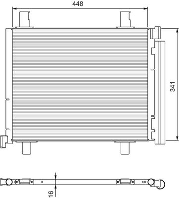 KLİMA RADYATÖRÜ VW CİTİGO, UP, Mİİ – VL814168