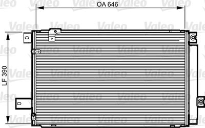 KLİMA RADYATORU TOYOTA AVENSIS 2,2 03>08 COROLLA VERSO D4-D 05>09 – VL814213