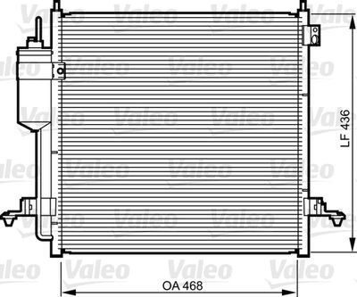 KLİMA RADYATORU MITSUBISHI L200 06->11 – VL814214
