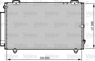 KLİMA RADYATORU TOYOTA COROLLA 03>07 – VL814238