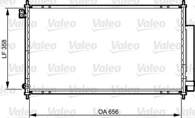 KLİMA RADYATORU HONDA ACCORD VIII ACCORD 03>08 – VL814242
