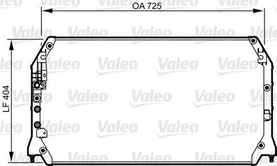 KLİMA RADYATORU TOYOTA CAMRY 2,2 3,0 96>01 – VL814247