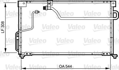 KLİMA RADYATORU MAZDA 626 97>97 (FS) – VL814254