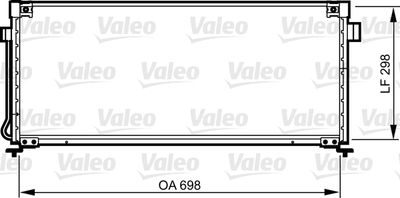 KLİMA RADYATORU SUBARU LEGACY II 94>99 – VL814259