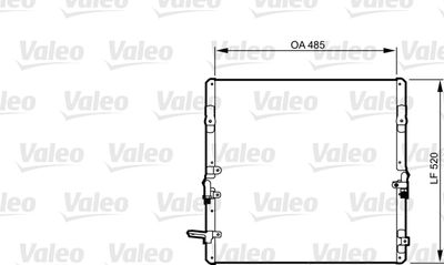 KLİMA RADYATORU TOYOTA LAND CRUISER 4,2 4,7 02>07 – VL814280